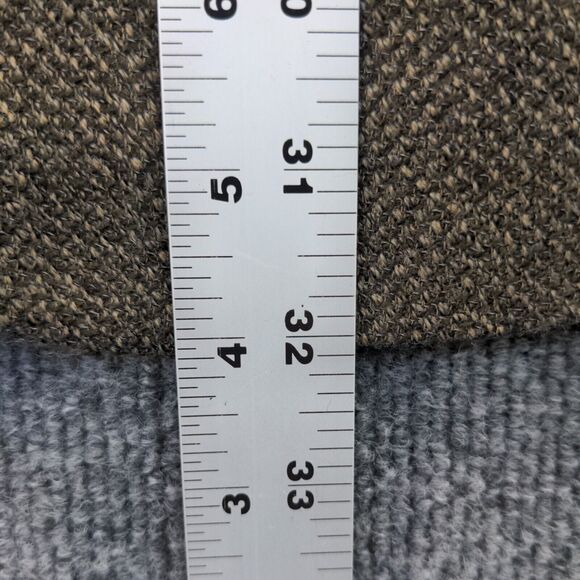 Joseph & Feiss International Mens 43 Soft Jacket Brown Shoulder Pads 3-Button - Picture 12 of 13